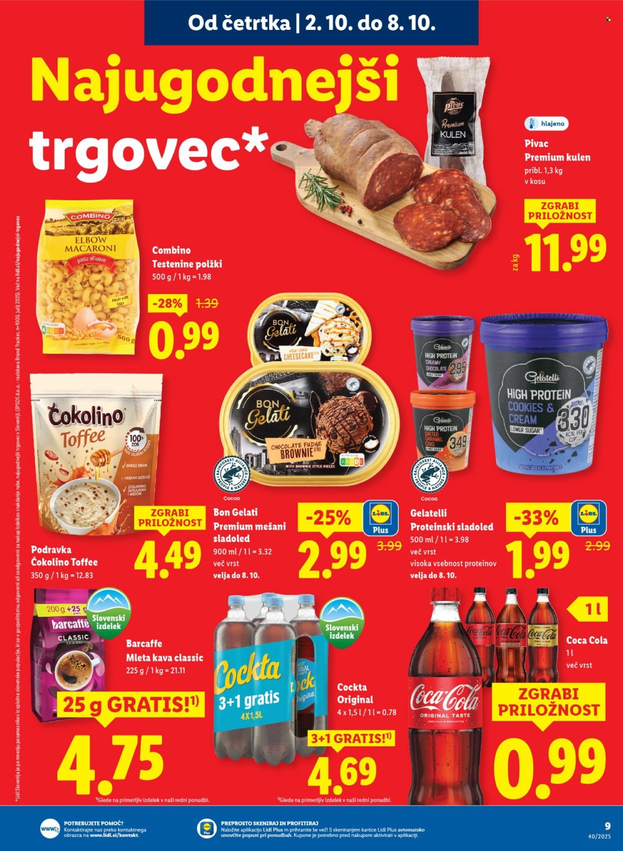 LIDL katalog - Od četrtka, 2. 10. 2025 (2025-10-02 - 2025-10-08)