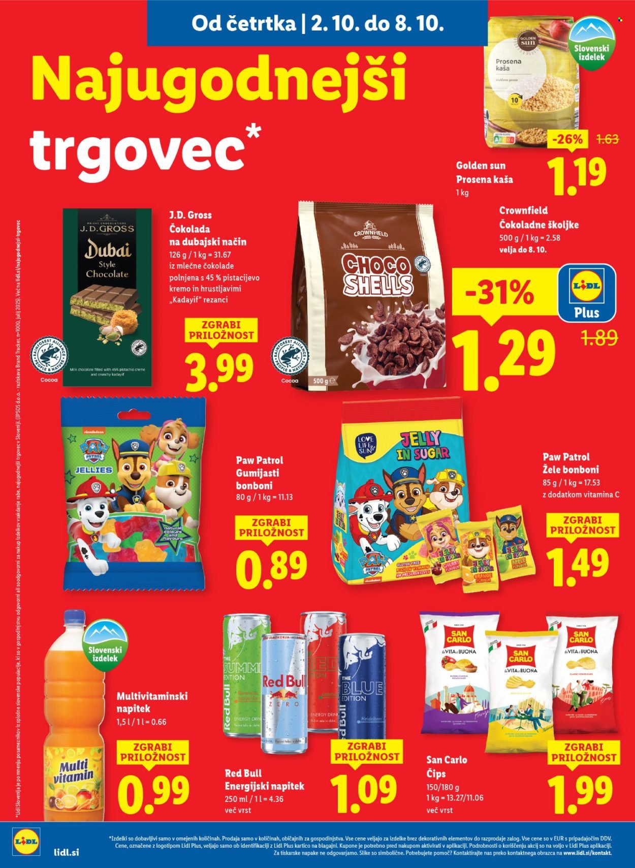 LIDL katalog - Od četrtka, 2. 10. 2025 (2025-10-02 - 2025-10-08)