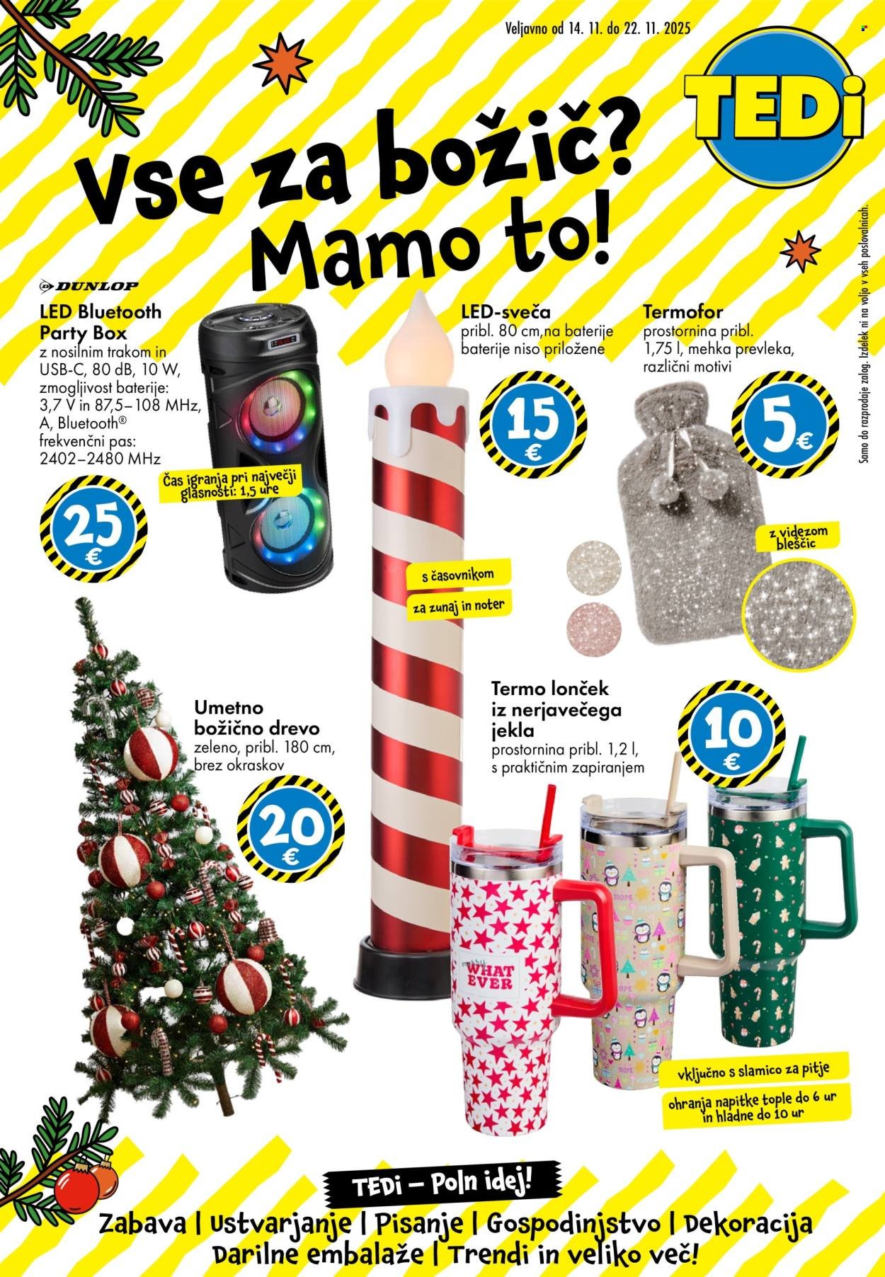 TEDI katalog - Od petka, 14. 11. 2025 (2025-11-14 - 2025-11-22)