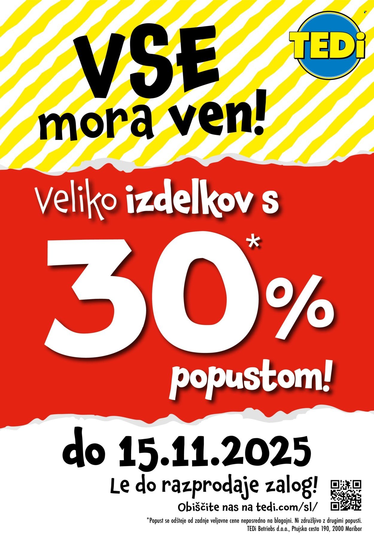 TEDI katalog - Od petka, 14. 11. 2025 (2025-11-14 - 2025-11-22)