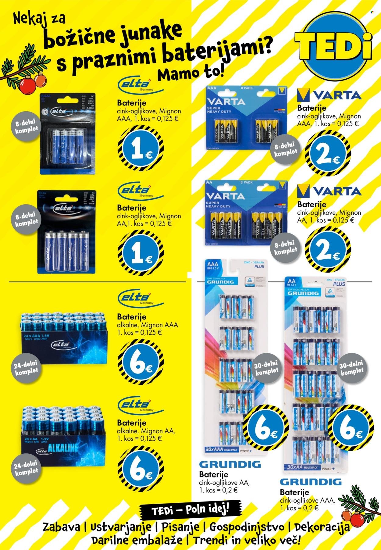 TEDI katalog - Od petka, 14. 11. 2025 (2025-11-14 - 2025-11-22)