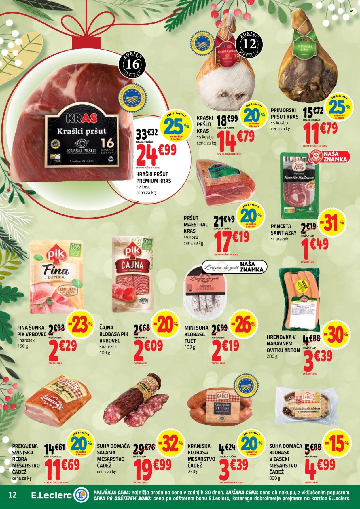 E.LECLERC katalog - Od srede, 3. 12. 2025 (2025-12-03 - 2025-12-13)