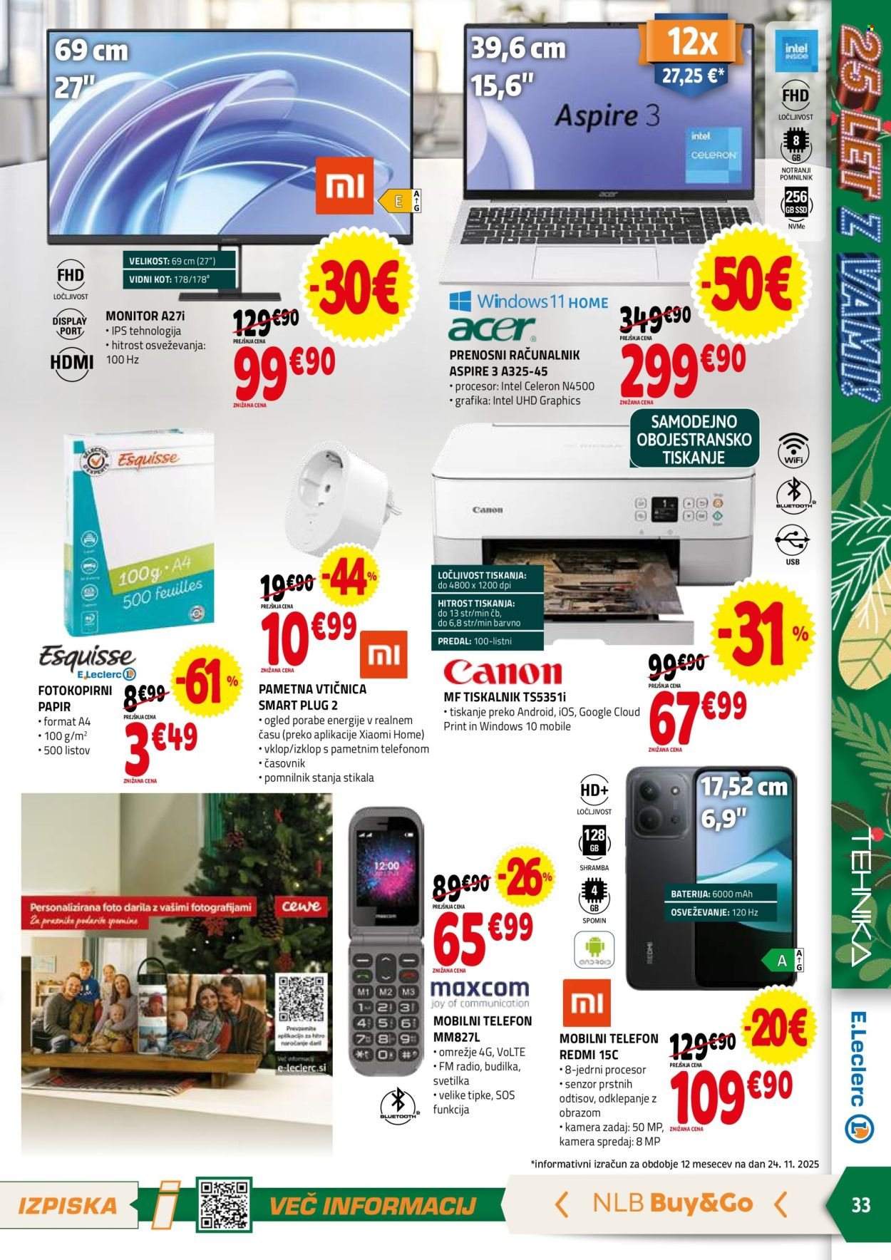 E.LECLERC katalog - Od srede, 3. 12. 2025 (2025-12-03 - 2025-12-13)