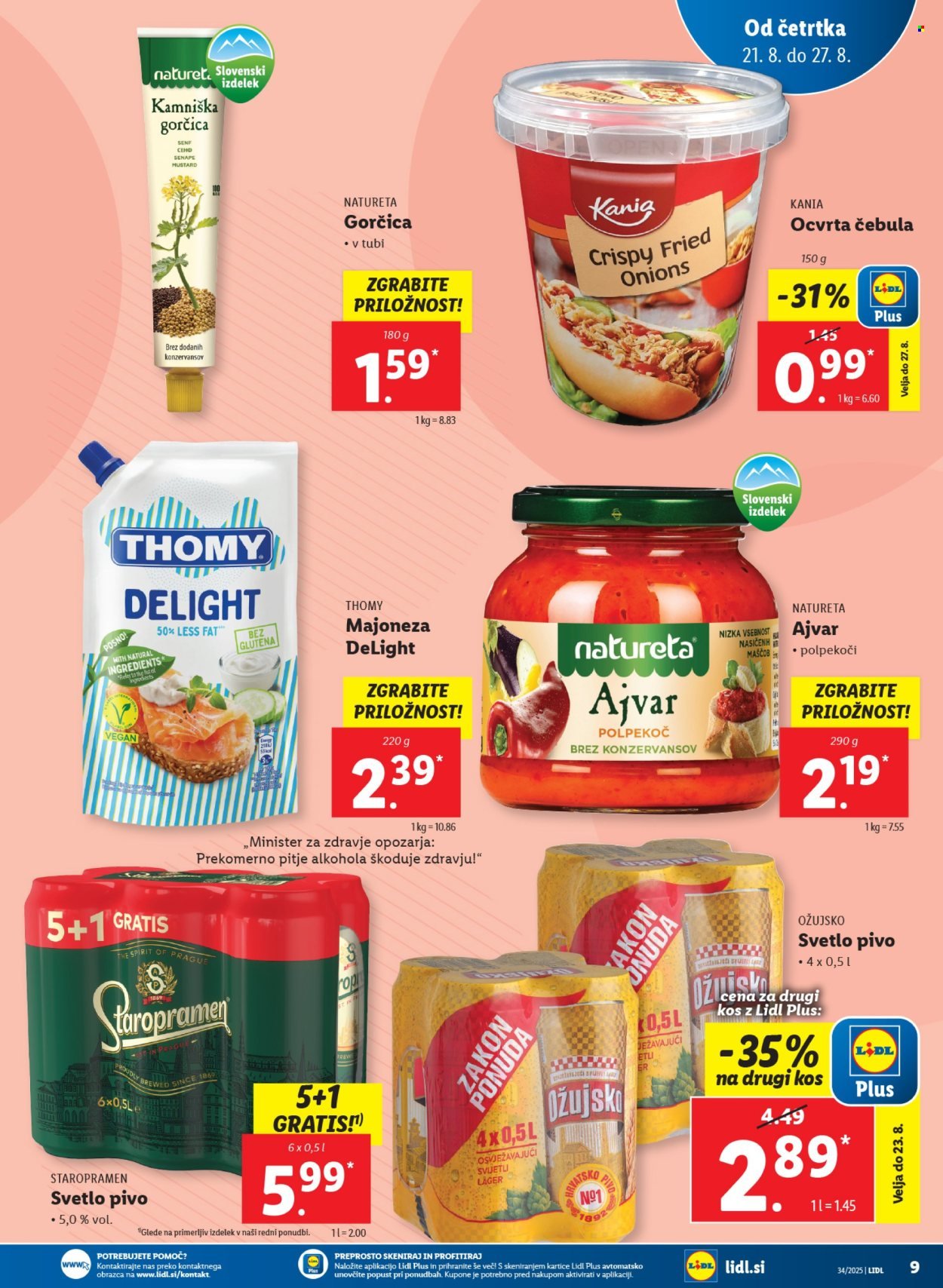 LIDL katalog - Od četrtka, 21. 8. 2025 (2025-08-21 - 2025-08-27)