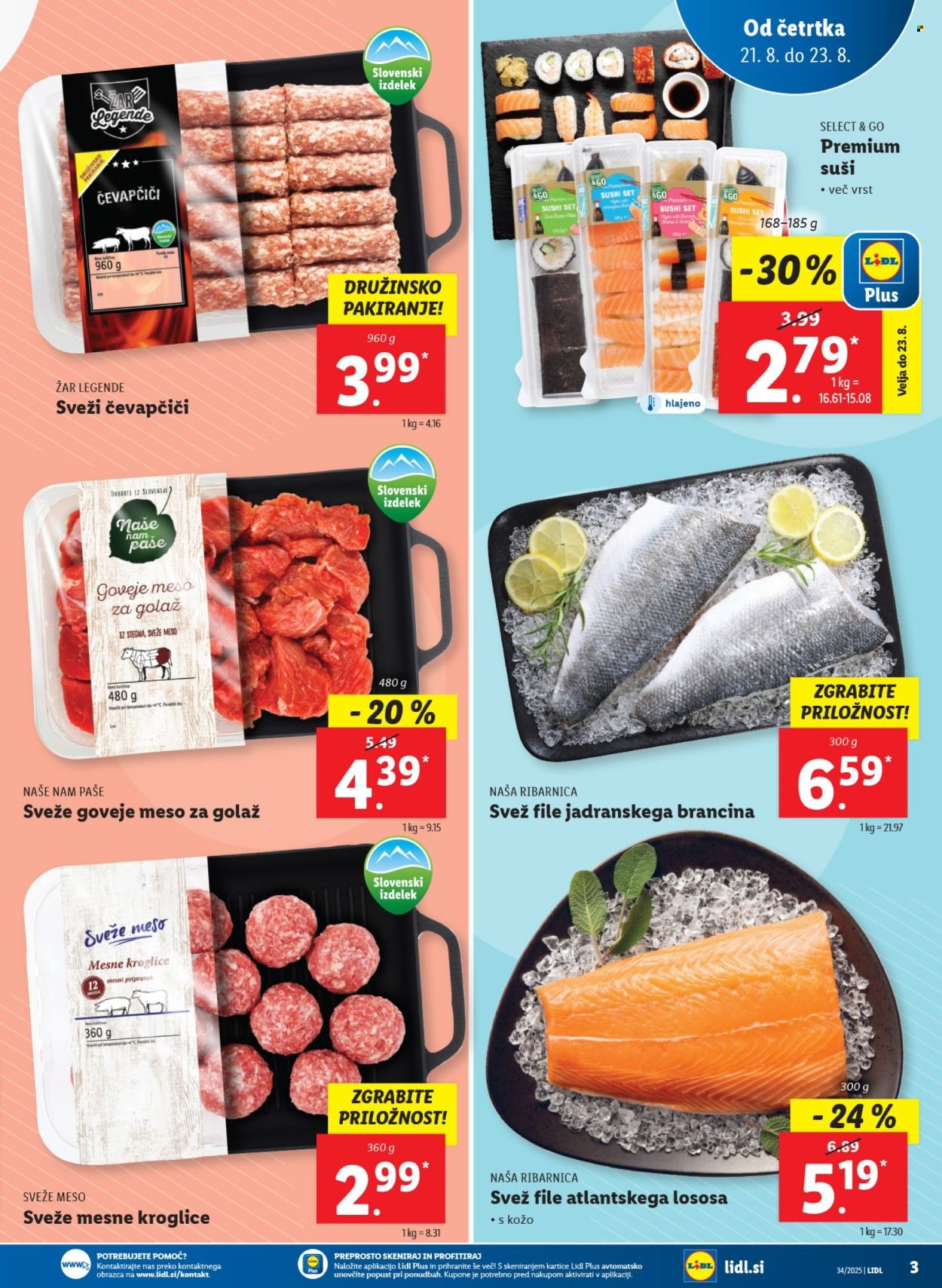 LIDL katalog - Od četrtka, 21. 8. 2025 (2025-08-21 - 2025-08-27)