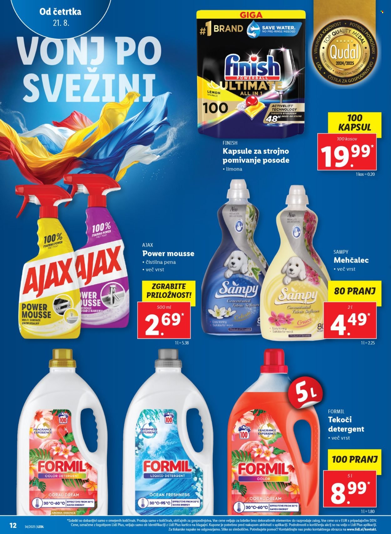 LIDL katalog - Od četrtka, 21. 8. 2025 (2025-08-21 - 2025-08-27)
