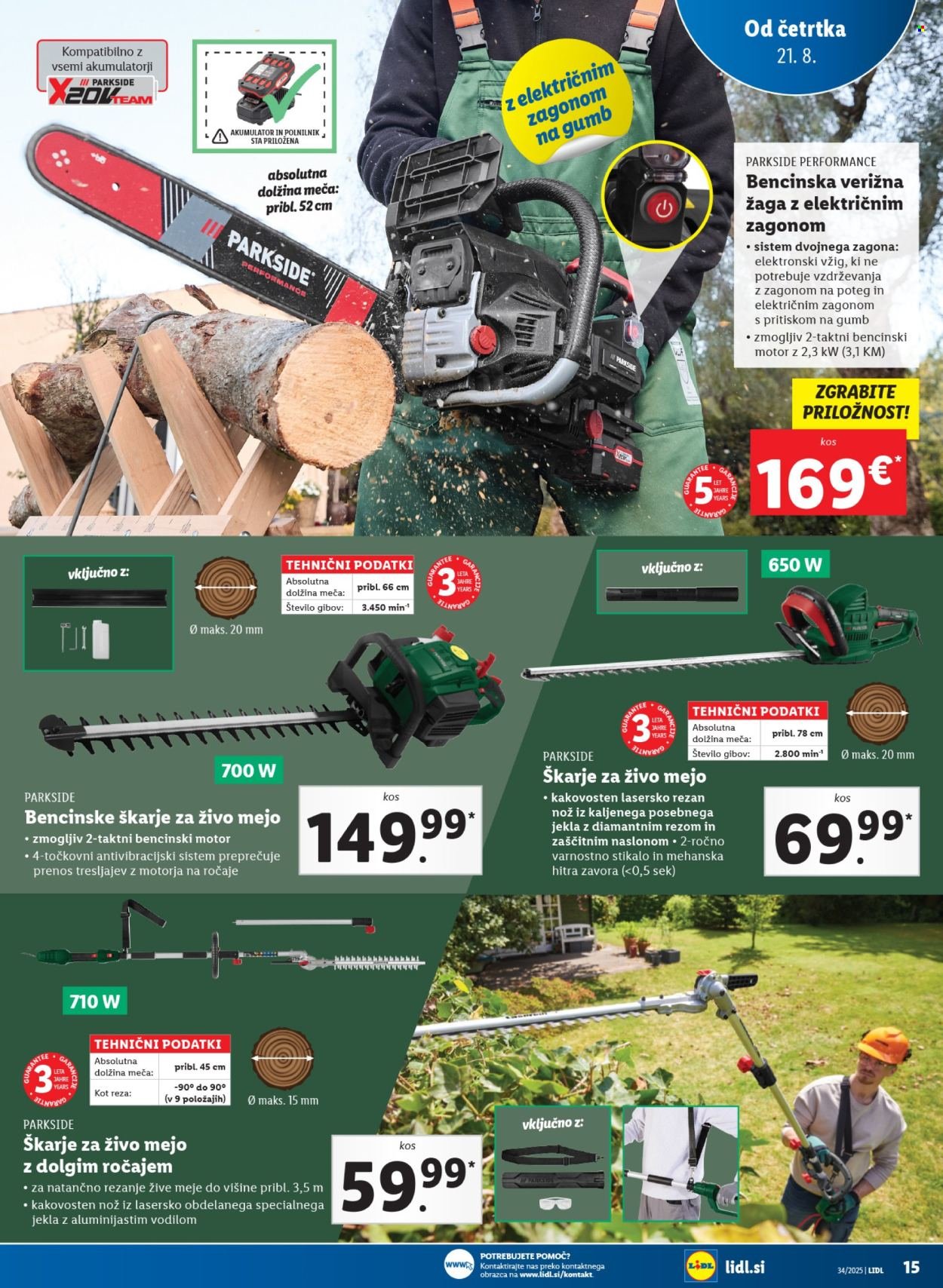 LIDL katalog - Od četrtka, 21. 8. 2025 (2025-08-21 - 2025-08-27)