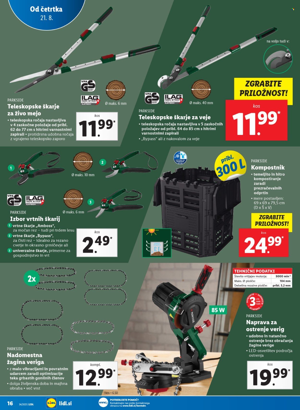 LIDL katalog - Od četrtka, 21. 8. 2025 (2025-08-21 - 2025-08-27)