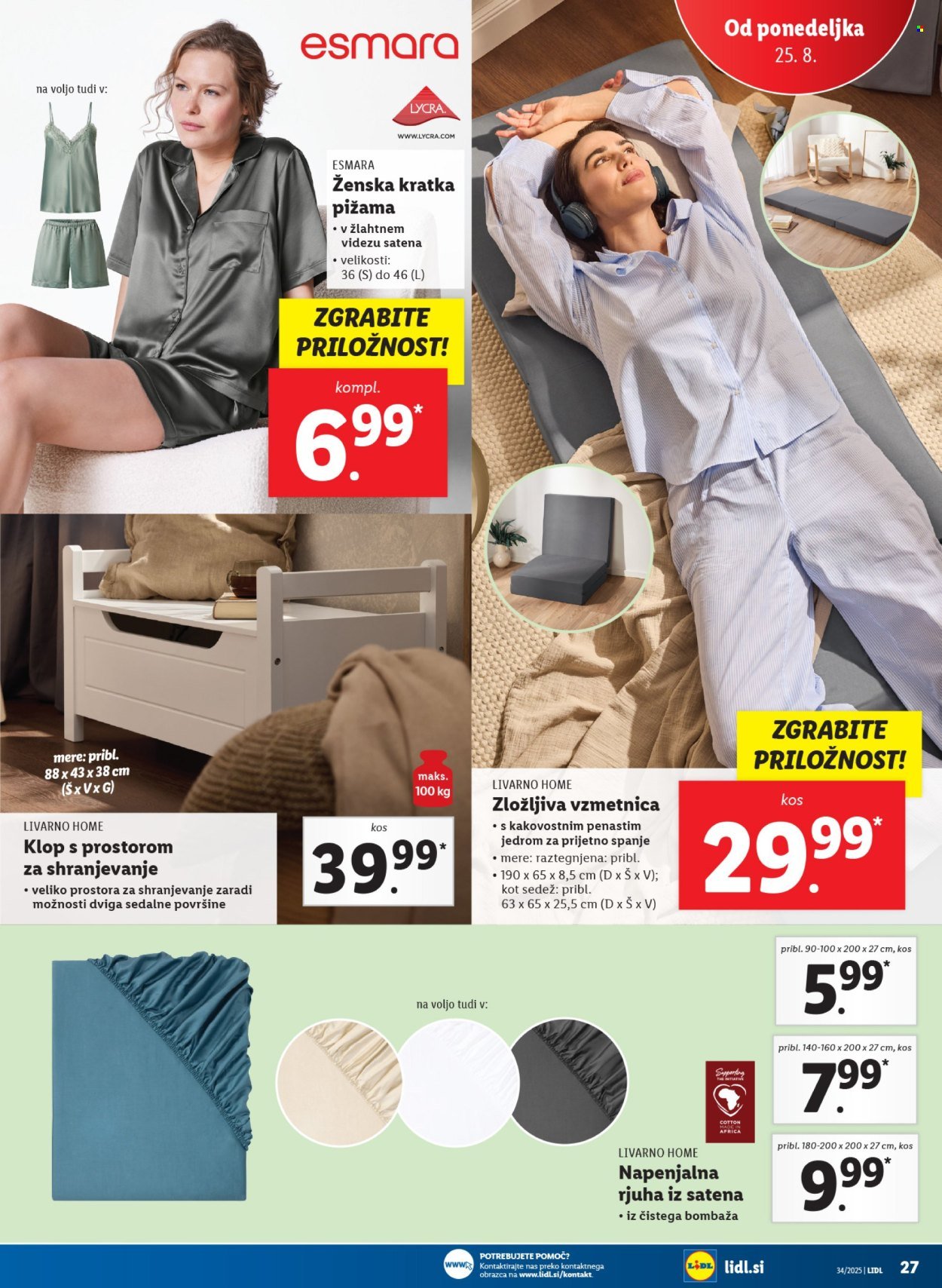 LIDL katalog - Od četrtka, 21. 8. 2025 (2025-08-21 - 2025-08-27)