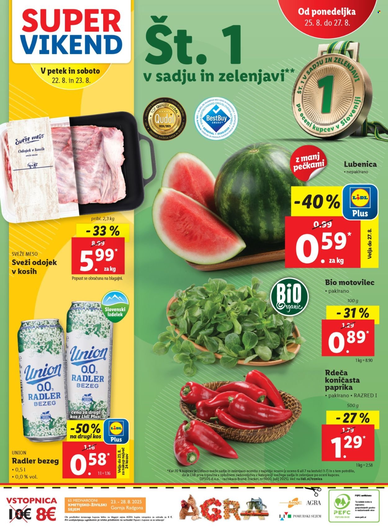 LIDL katalog - Od četrtka, 21. 8. 2025 (2025-08-21 - 2025-08-27)