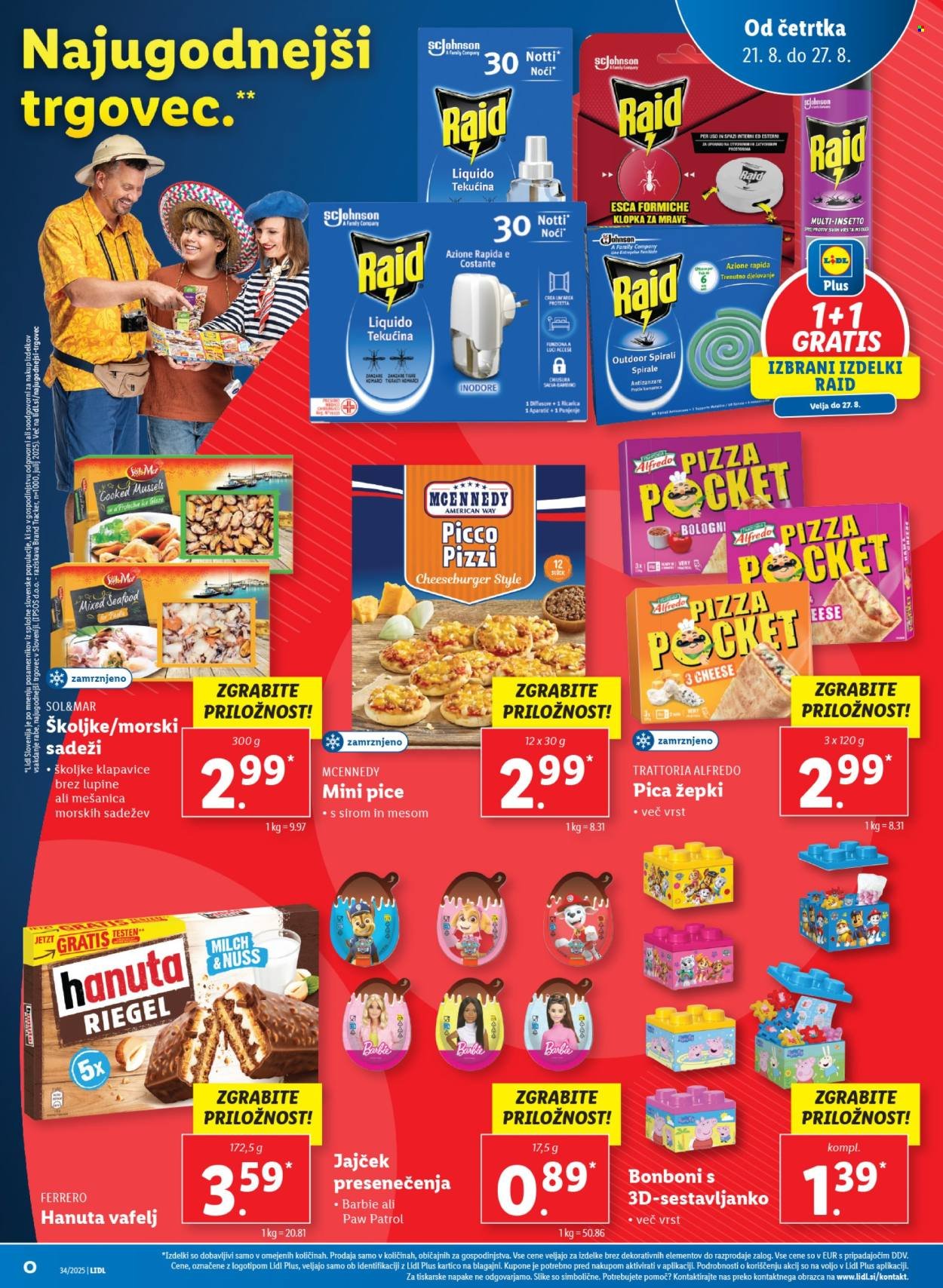 LIDL katalog - Od četrtka, 21. 8. 2025 (2025-08-21 - 2025-08-27)