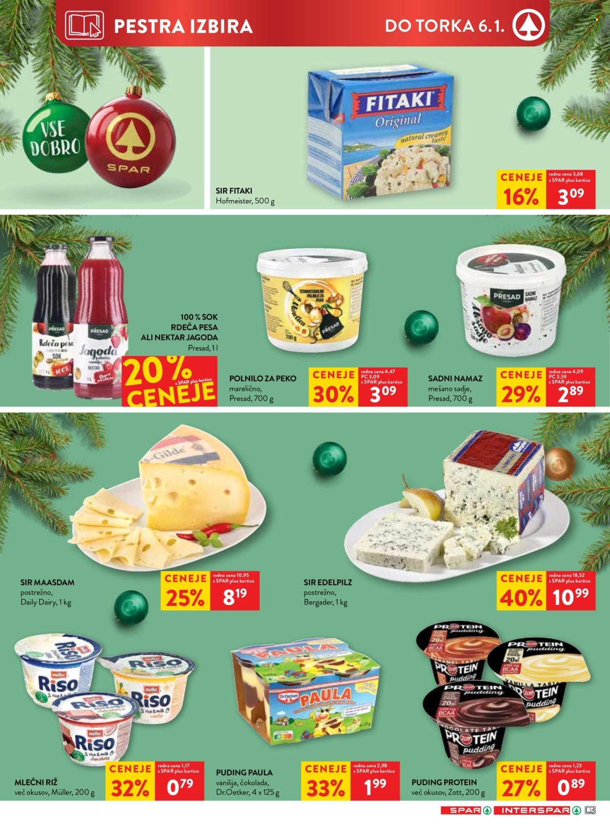SPAR katalog - Od sobote, 27. 12. 2025 (2025-12-27 - 2026-01-06)