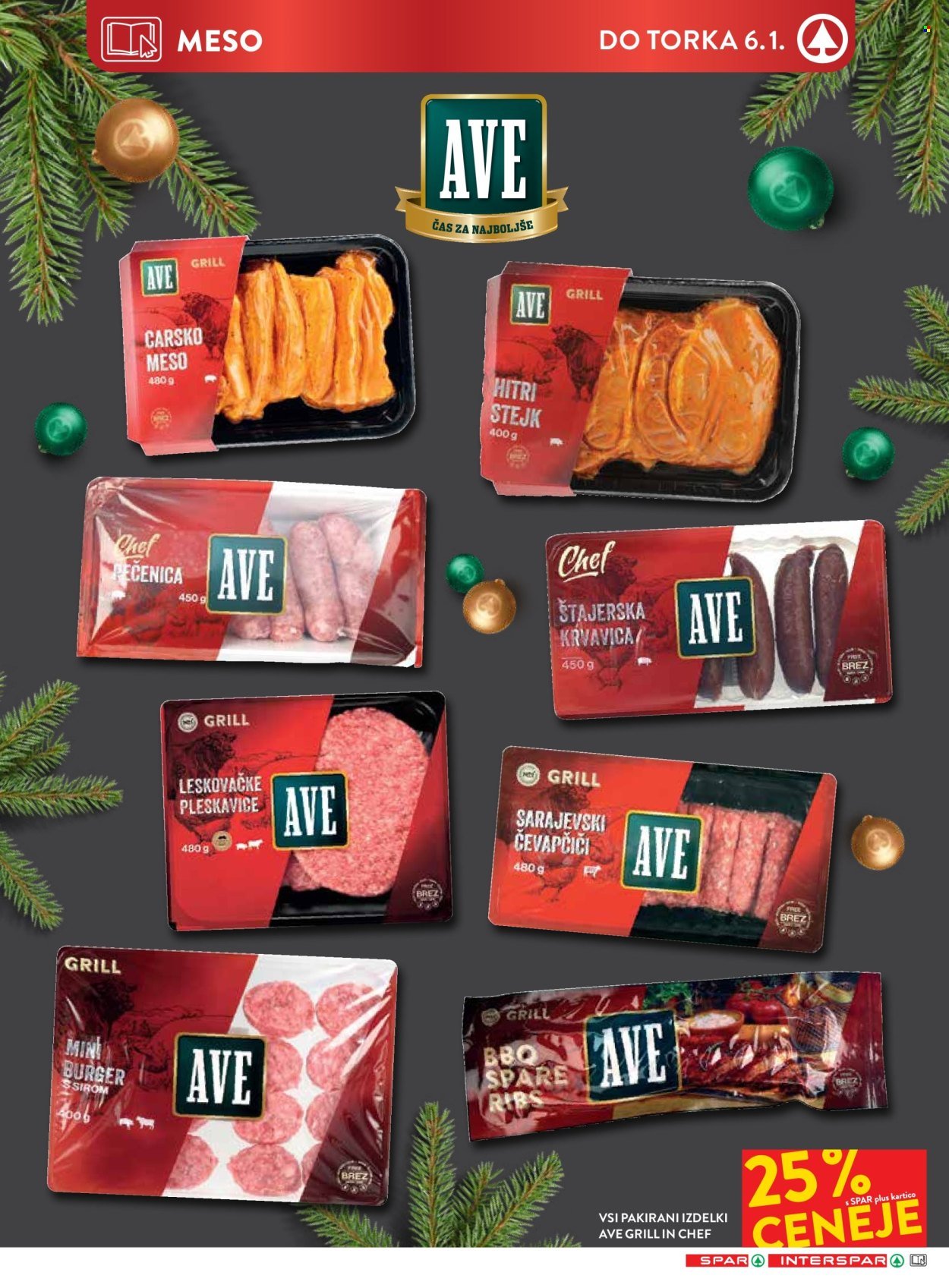 SPAR katalog - Od sobote, 27. 12. 2025 (2025-12-27 - 2026-01-06)