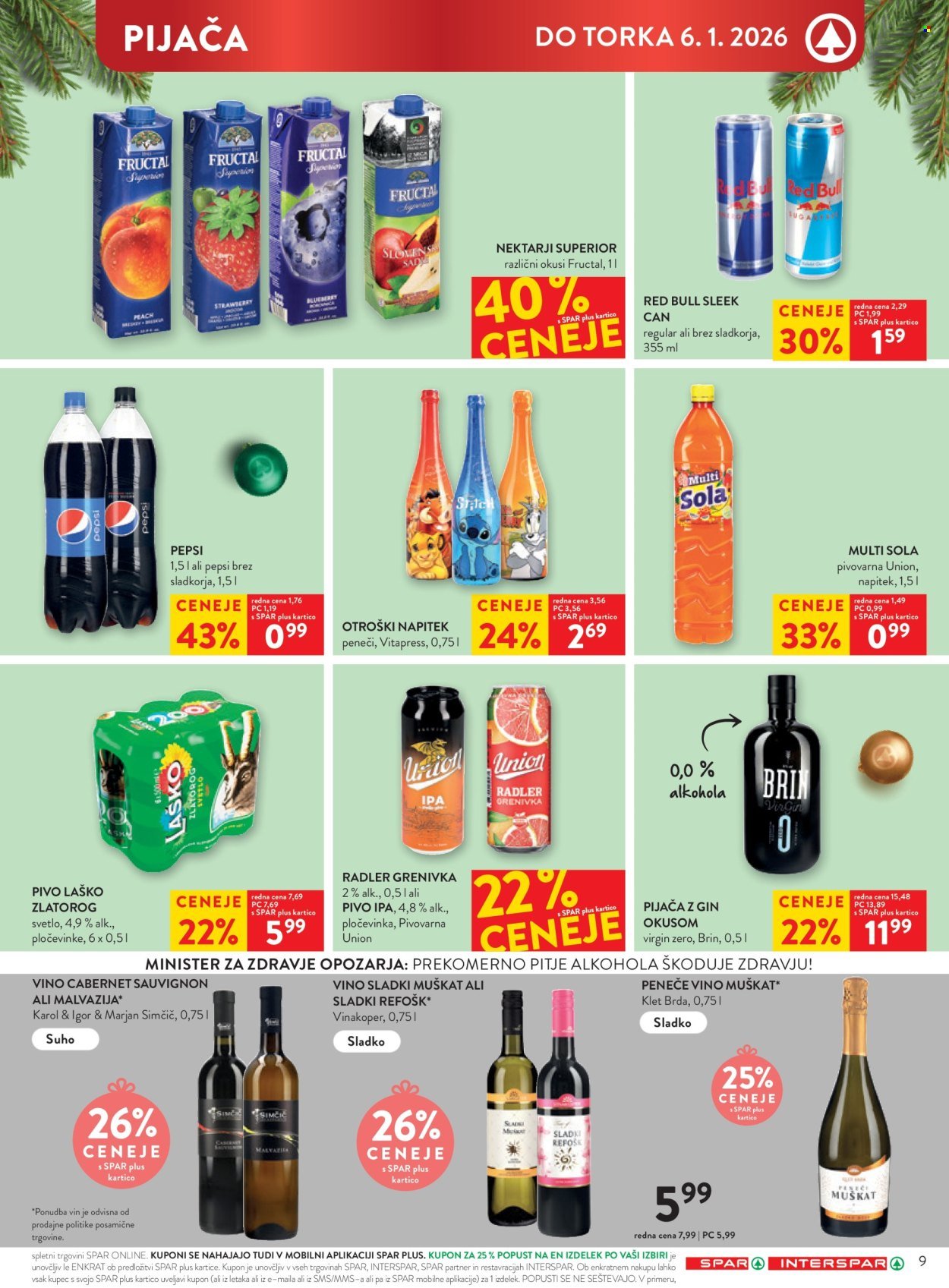 SPAR katalog - Od sobote, 27. 12. 2025 (2025-12-27 - 2026-01-06)