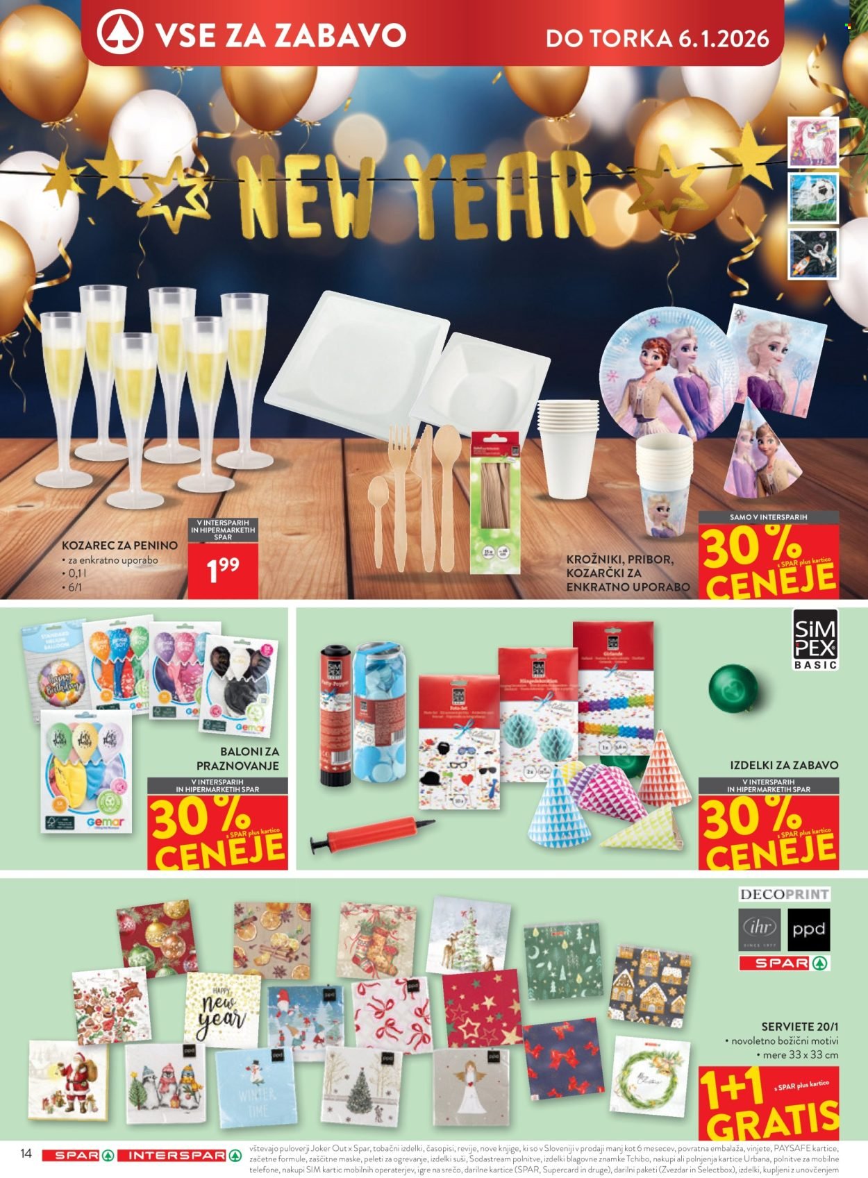 SPAR katalog - Od sobote, 27. 12. 2025 (2025-12-27 - 2026-01-06)