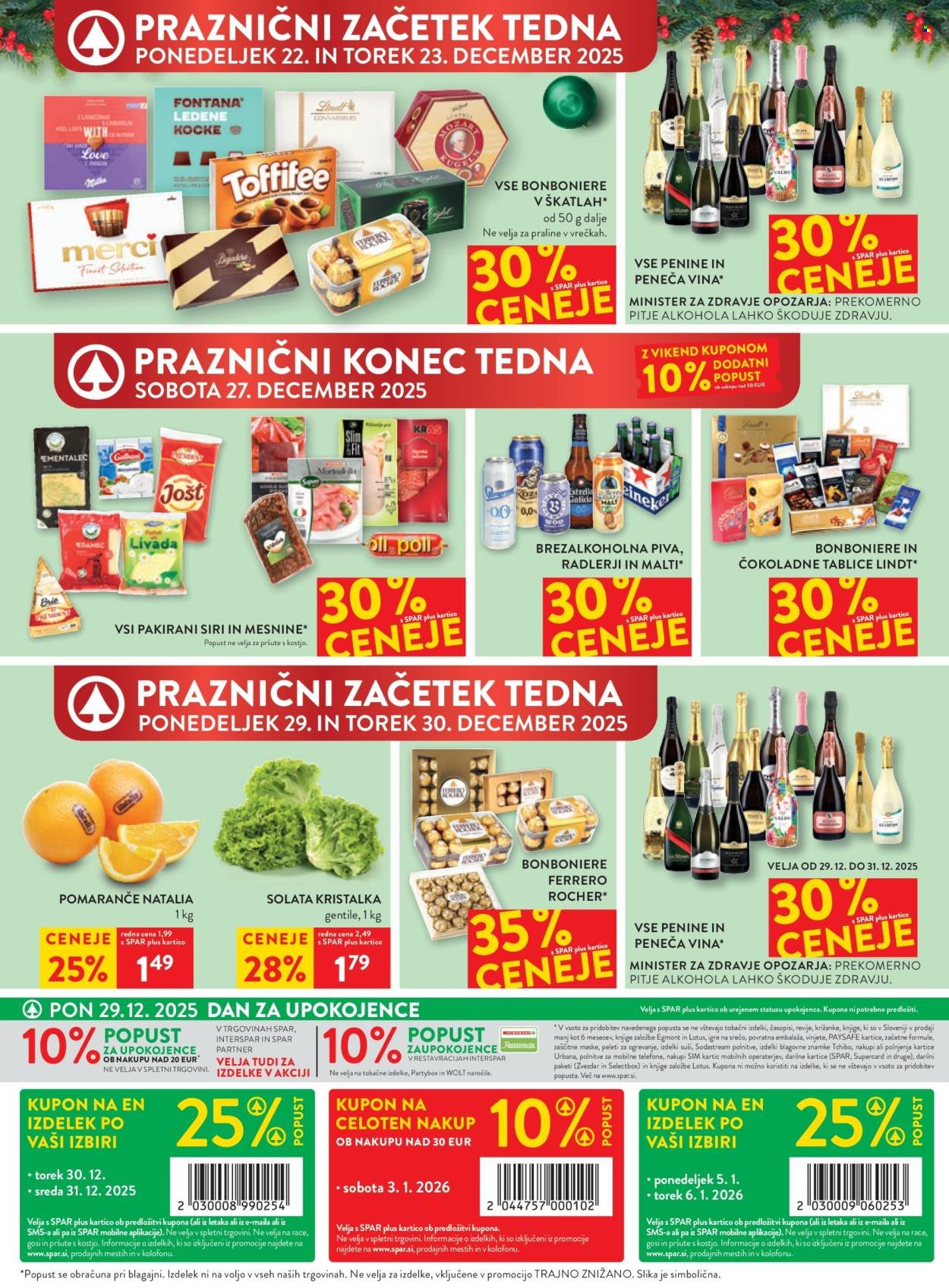 SPAR katalog - Od sobote, 27. 12. 2025 (2025-12-27 - 2026-01-06)