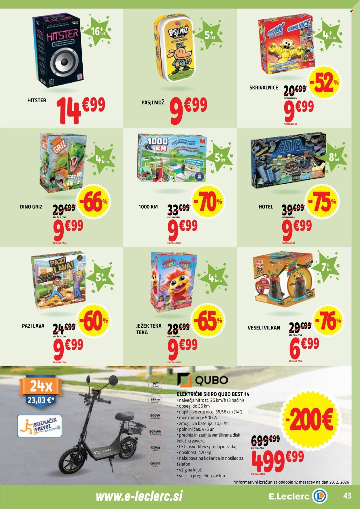 E.LECLERC katalog - Od srede, 4. 3. 2026 (2026-03-04 - 2026-03-14)