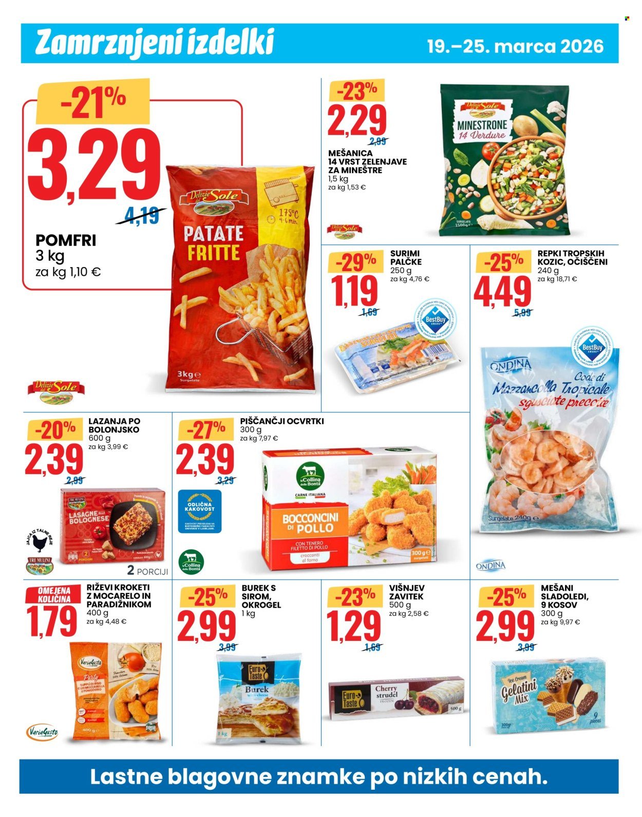 EUROSPIN katalog - Lastne blagovne znamke (2026-03-19 - 2026-03-25)