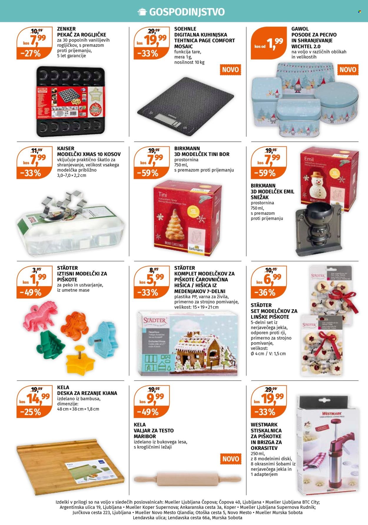 MÜLLER katalog - Ponudba gospodinjskih izdelkov (2025-10-27 - 2025-10-30)