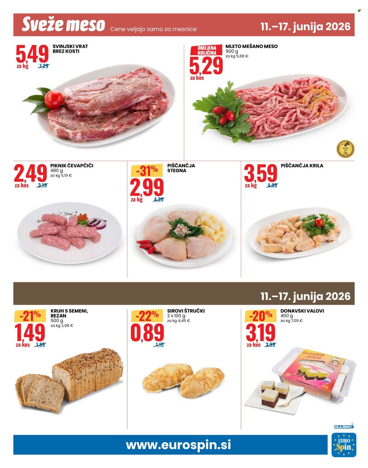 EUROSPIN katalog - Od četrtka, 11. 6. 2026