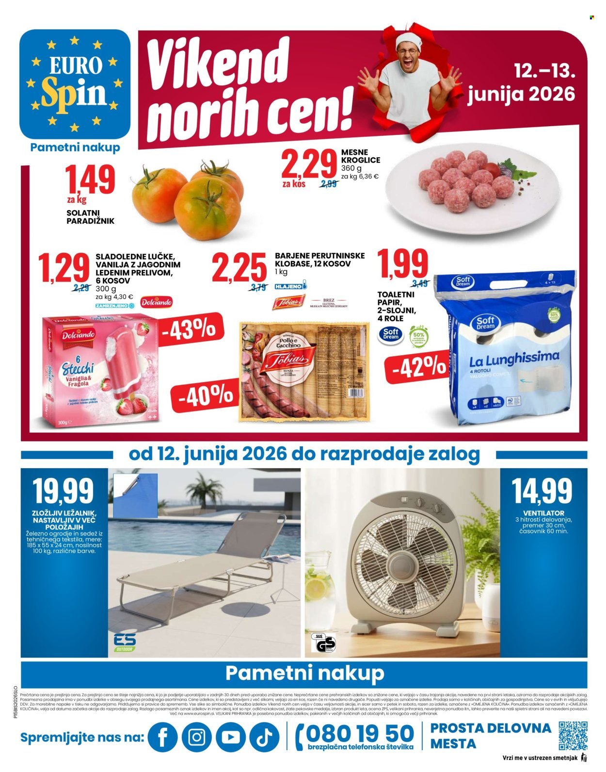 EUROSPIN katalog - Od četrtka, 11. 6. 2026