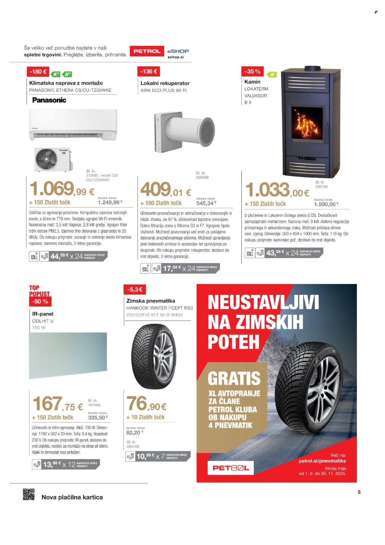 PETROL katalog - Od ponedeljek, 1. 9. 2025 (2025-09-01 - 2025-10-31)