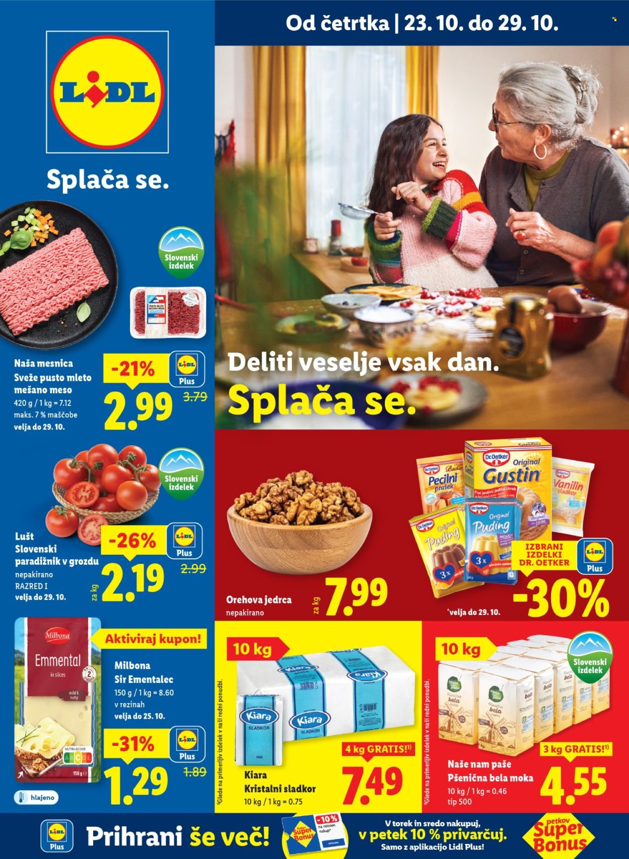 LIDL katalog - Od četrtka, 23. 10. 2025 (2025-10-23 - 2025-10-29)
