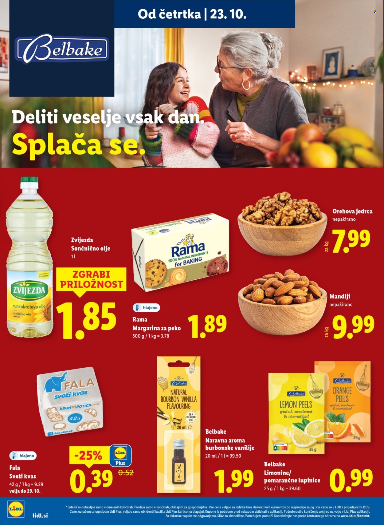 LIDL katalog - Od četrtka, 23. 10. 2025 (2025-10-23 - 2025-10-29)