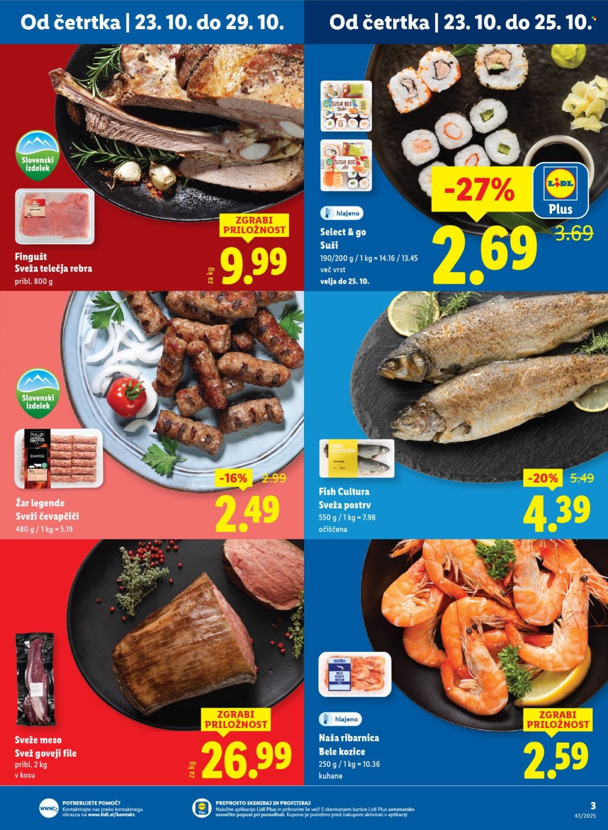 LIDL katalog - Od četrtka, 23. 10. 2025 (2025-10-23 - 2025-10-29)