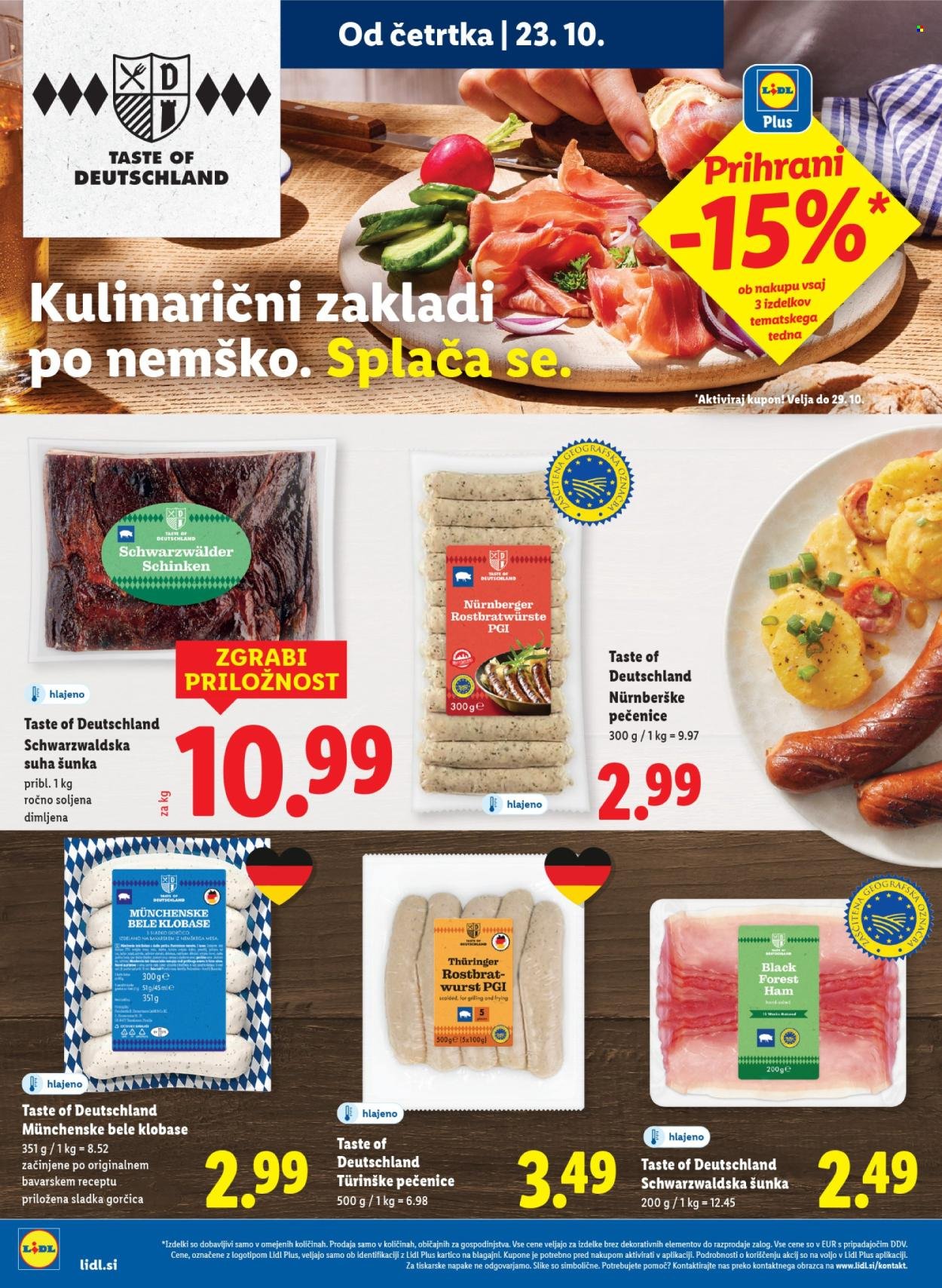 LIDL katalog - Od četrtka, 23. 10. 2025 (2025-10-23 - 2025-10-29)