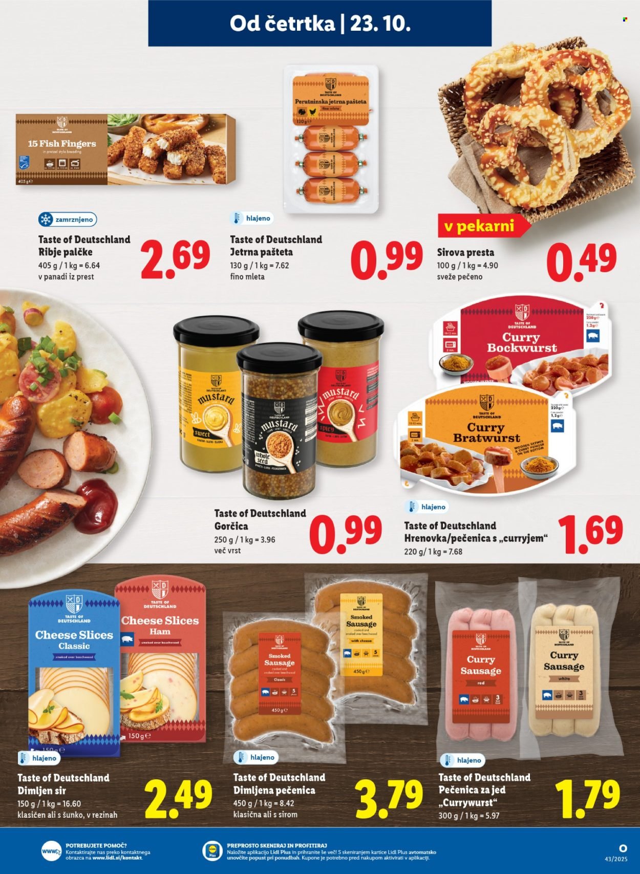 LIDL katalog - Od četrtka, 23. 10. 2025 (2025-10-23 - 2025-10-29)