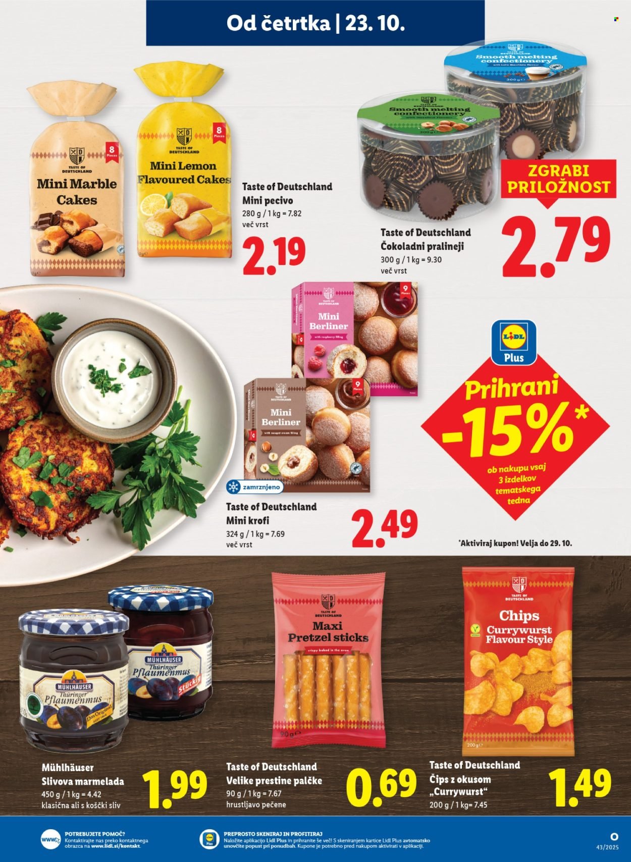 LIDL katalog - Od četrtka, 23. 10. 2025 (2025-10-23 - 2025-10-29)