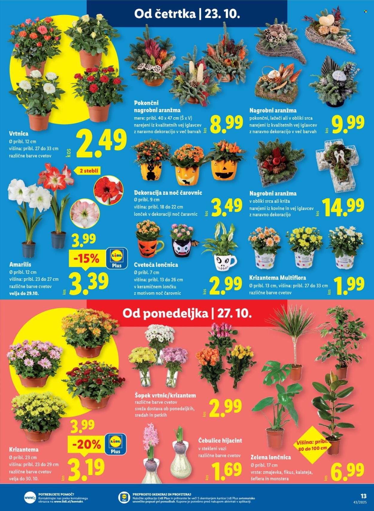 LIDL katalog - Od četrtka, 23. 10. 2025 (2025-10-23 - 2025-10-29)