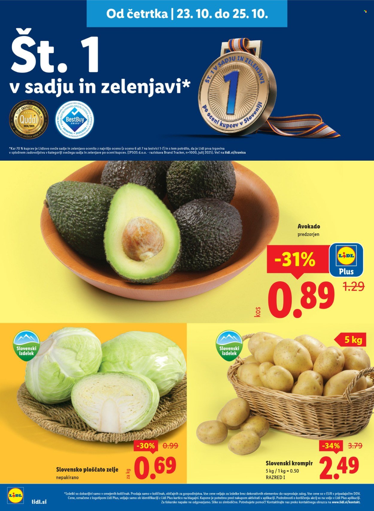 LIDL katalog - Od četrtka, 23. 10. 2025 (2025-10-23 - 2025-10-29)