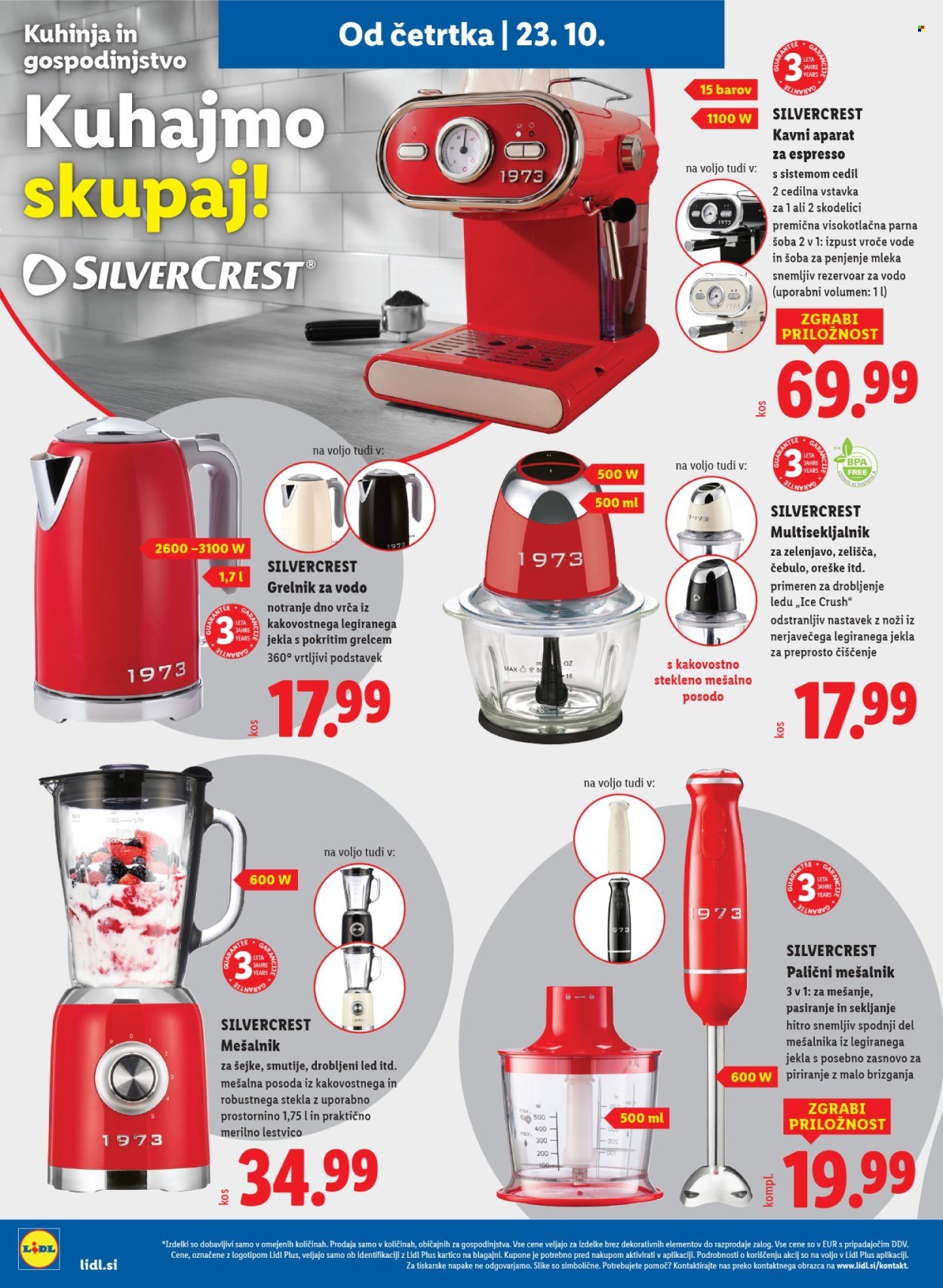 LIDL katalog - Od četrtka, 23. 10. 2025 (2025-10-23 - 2025-10-29)