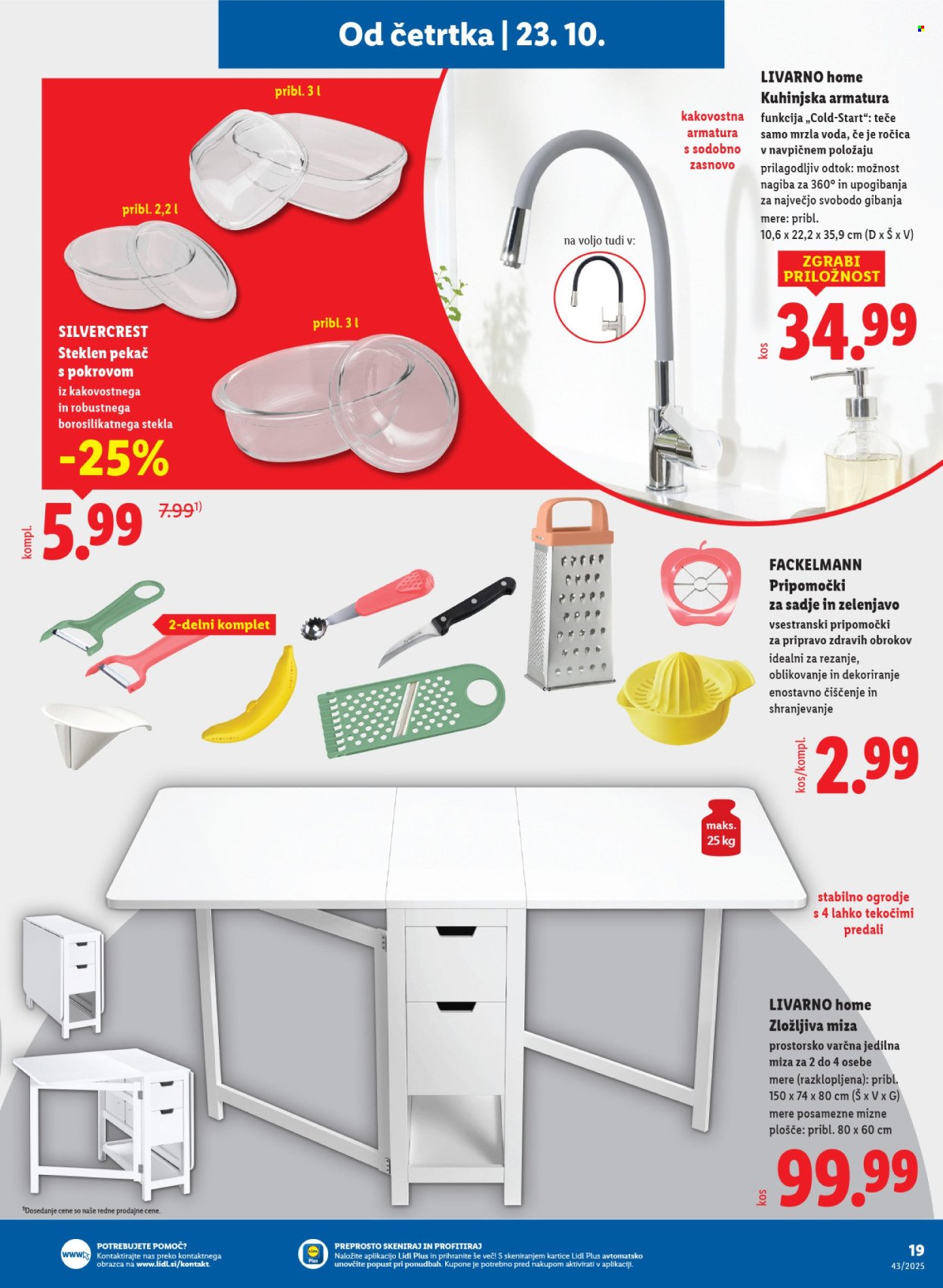 LIDL katalog - Od četrtka, 23. 10. 2025 (2025-10-23 - 2025-10-29)