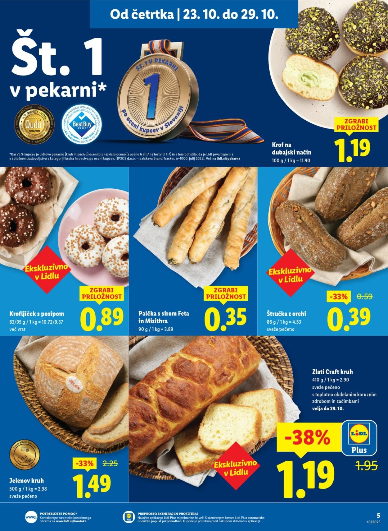 LIDL katalog - Od četrtka, 23. 10. 2025 (2025-10-23 - 2025-10-29)