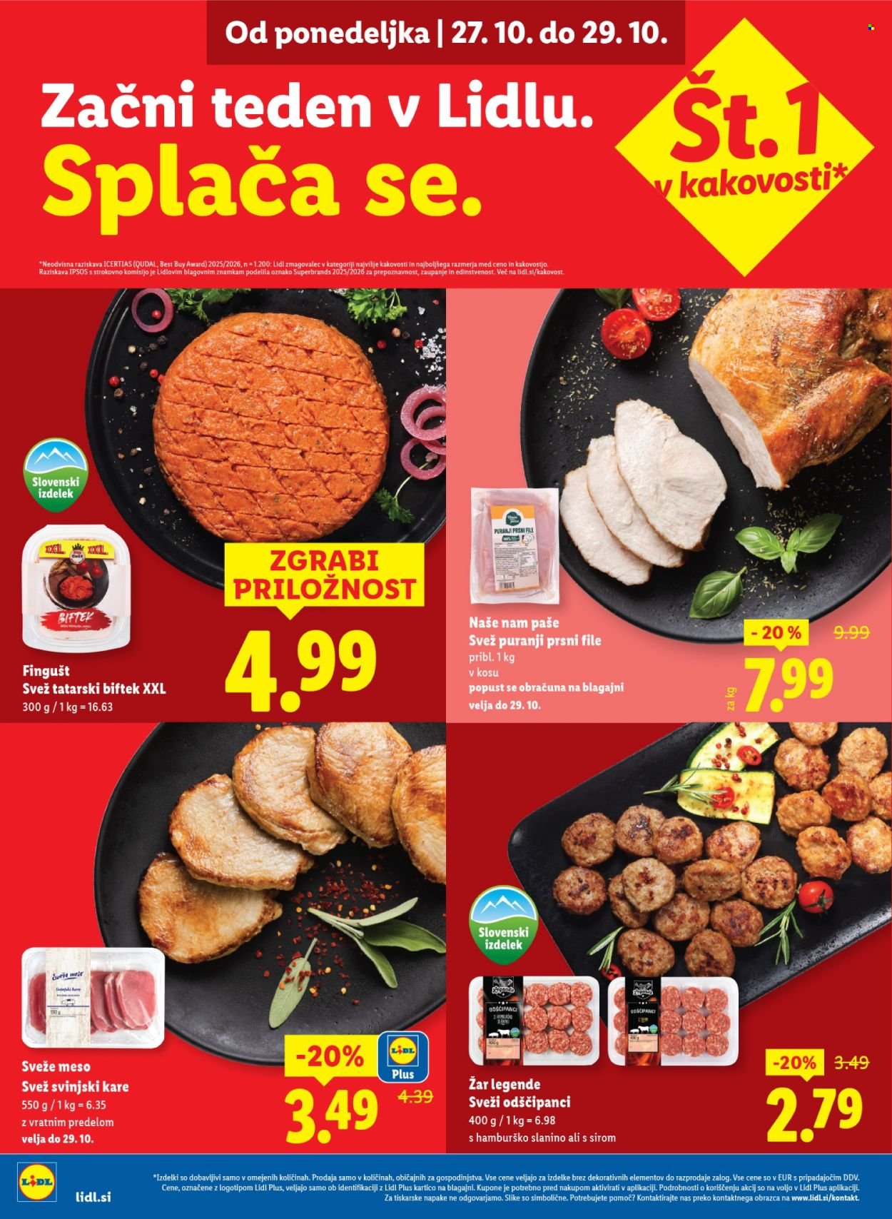LIDL katalog - Od četrtka, 23. 10. 2025 (2025-10-23 - 2025-10-29)