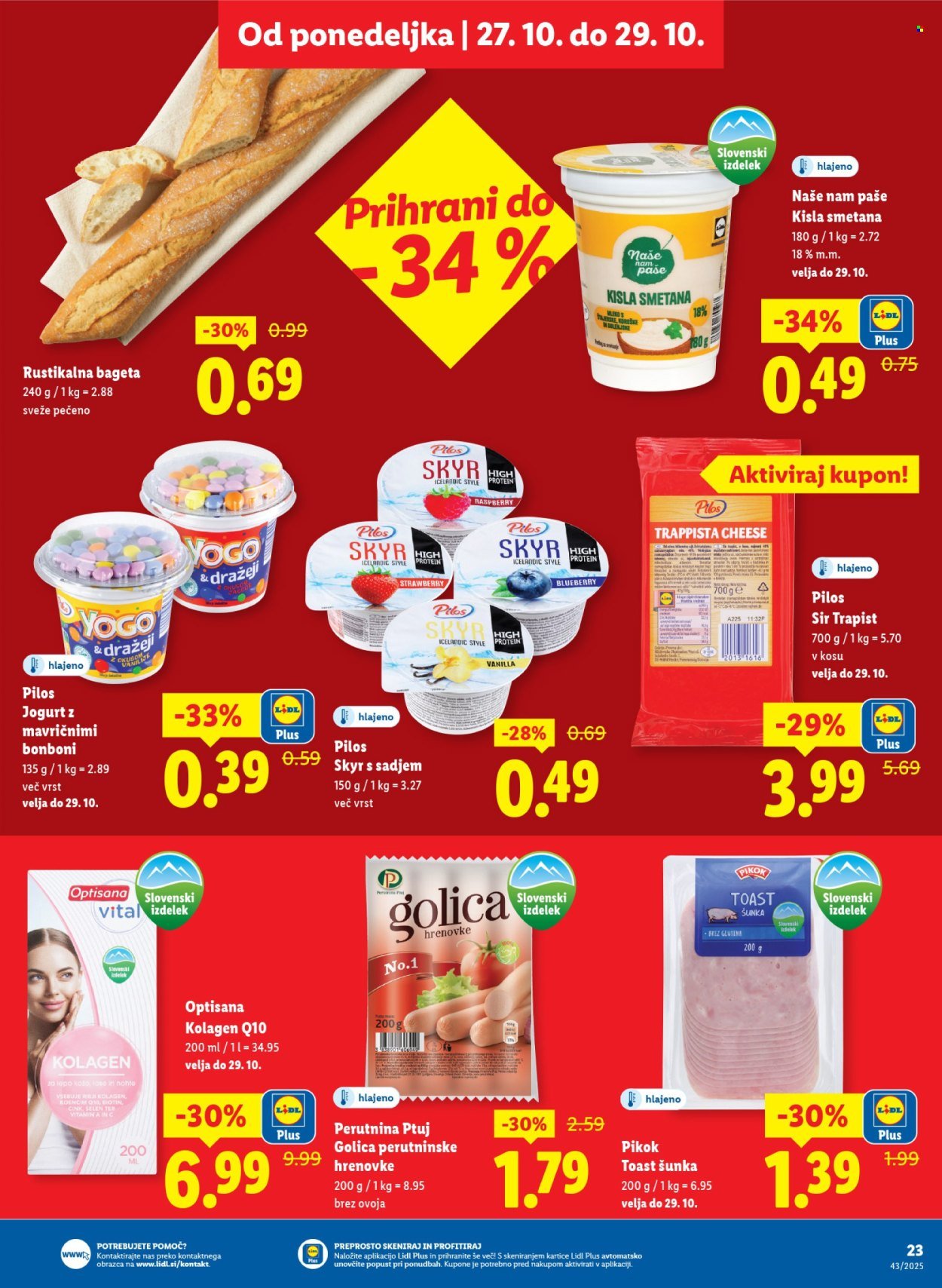LIDL katalog - Od četrtka, 23. 10. 2025 (2025-10-23 - 2025-10-29)