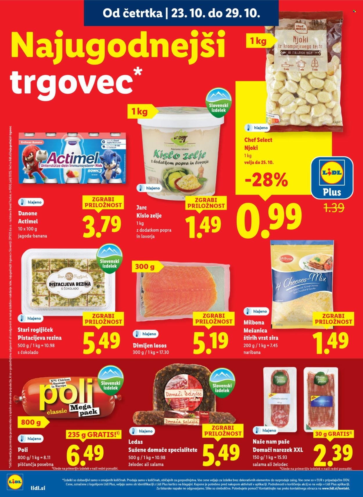 LIDL katalog - Od četrtka, 23. 10. 2025 (2025-10-23 - 2025-10-29)
