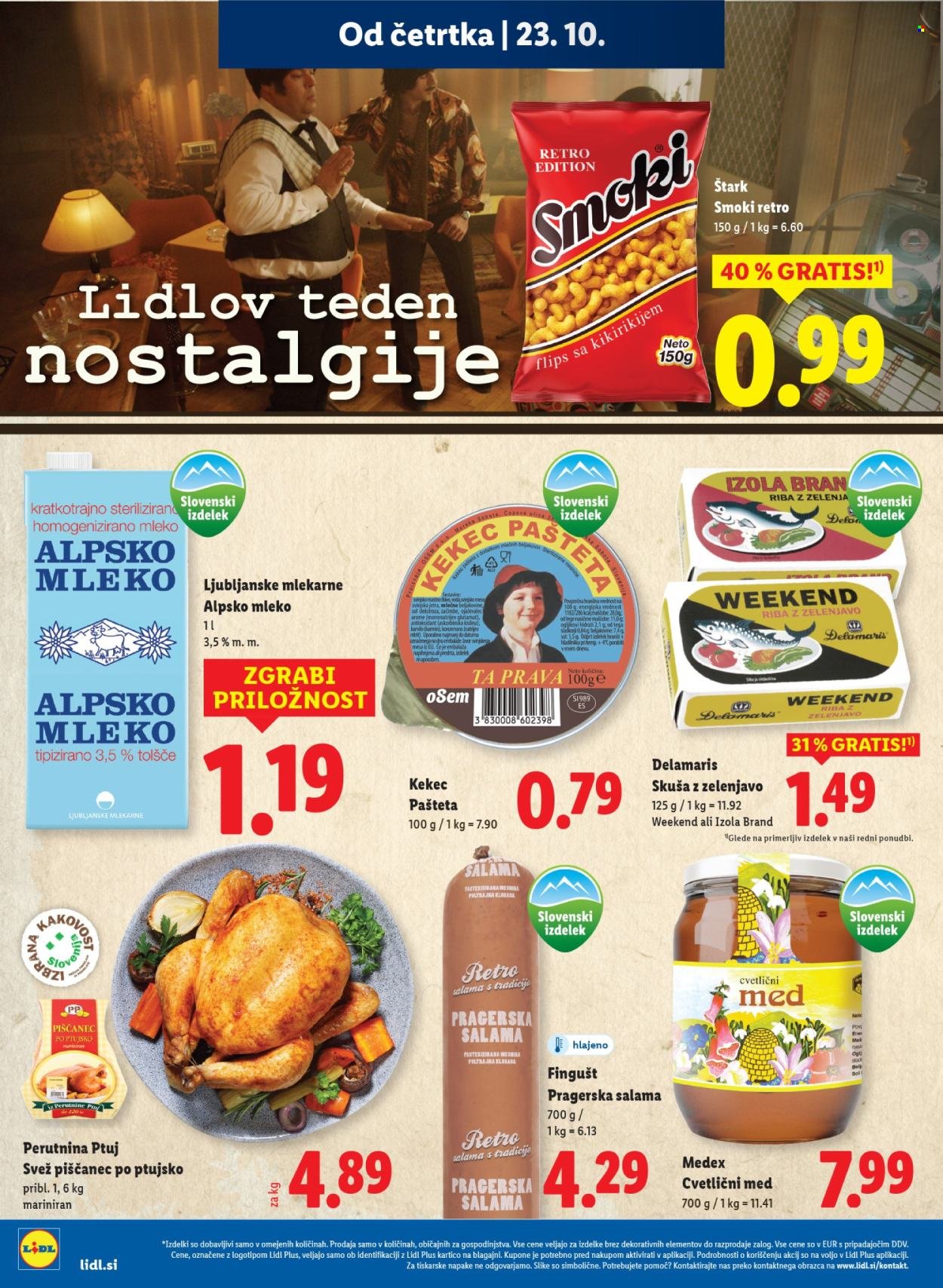 LIDL katalog - Od četrtka, 23. 10. 2025 (2025-10-23 - 2025-10-29)