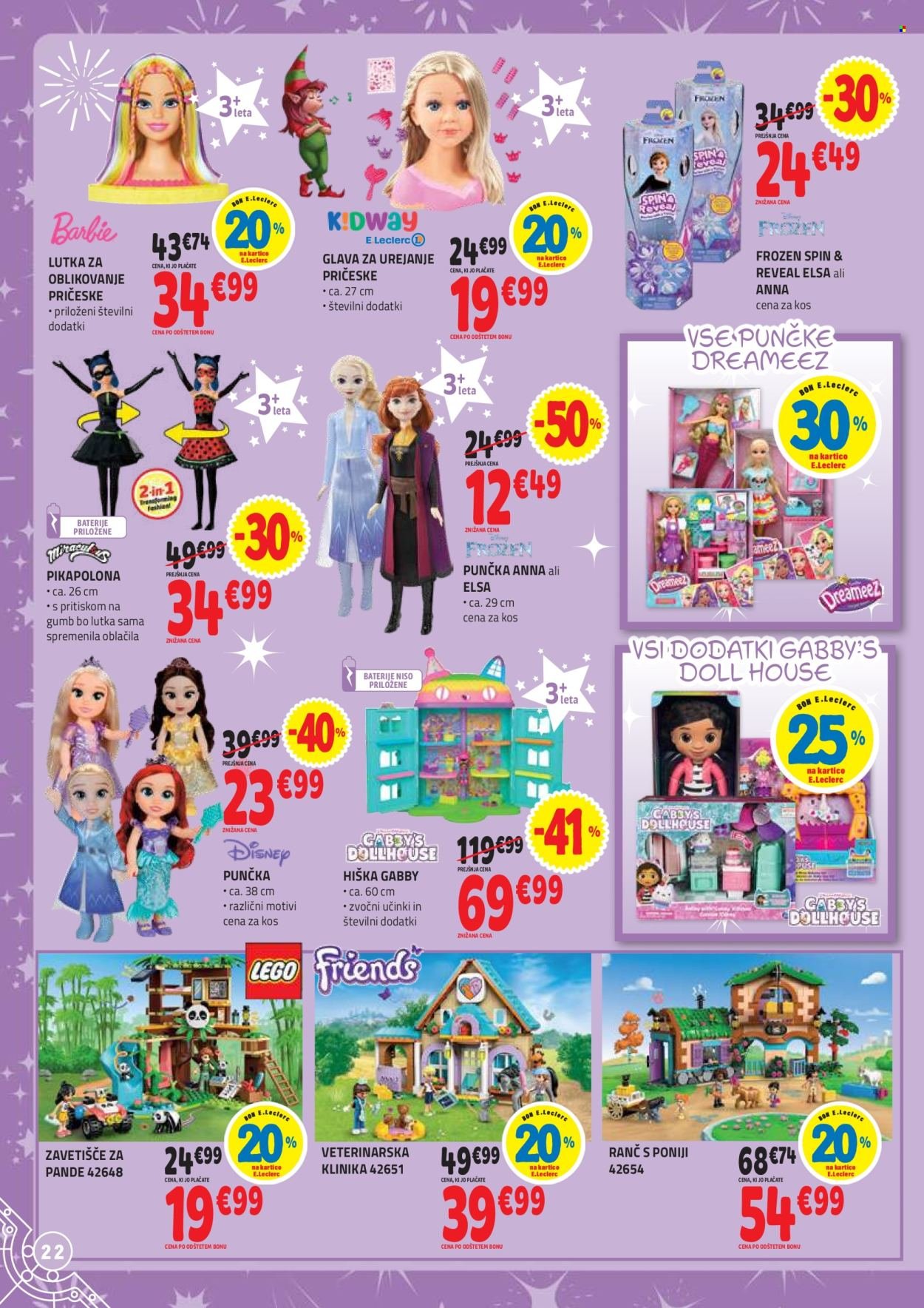 E.LECLERC katalog - Katalog Pravljično kraljestvo igrač (2025-11-04 - 2025-12-06)