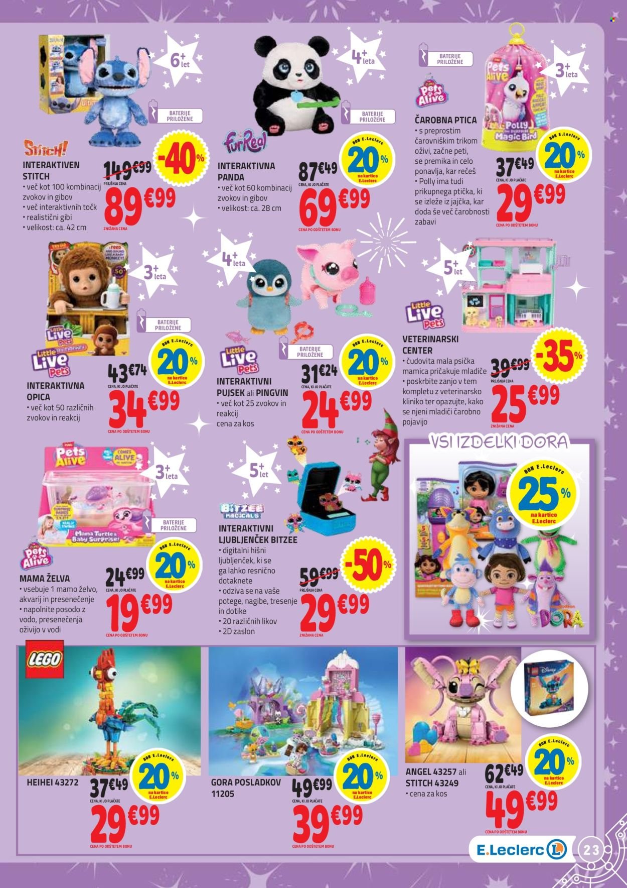 E.LECLERC katalog - Katalog Pravljično kraljestvo igrač (2025-11-04 - 2025-12-06)