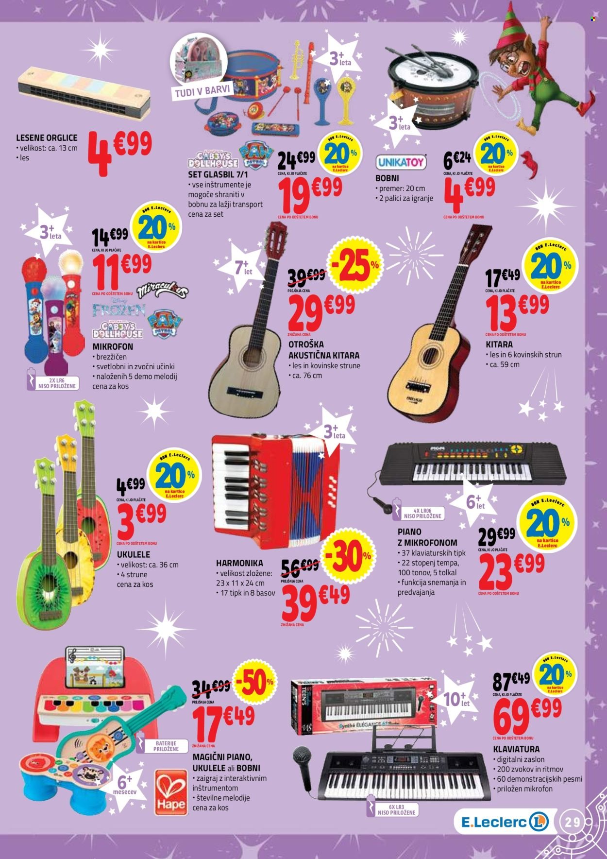 E.LECLERC katalog - Katalog Pravljično kraljestvo igrač (2025-11-04 - 2025-12-06)