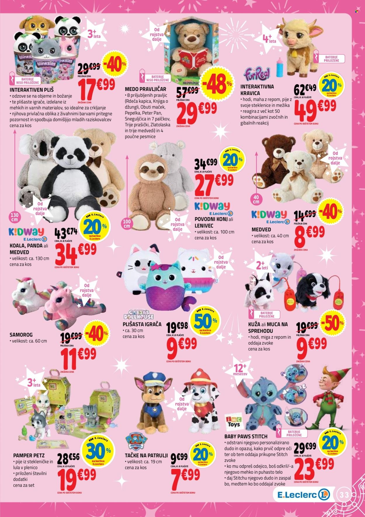 E.LECLERC katalog - Katalog Pravljično kraljestvo igrač (2025-11-04 - 2025-12-06)