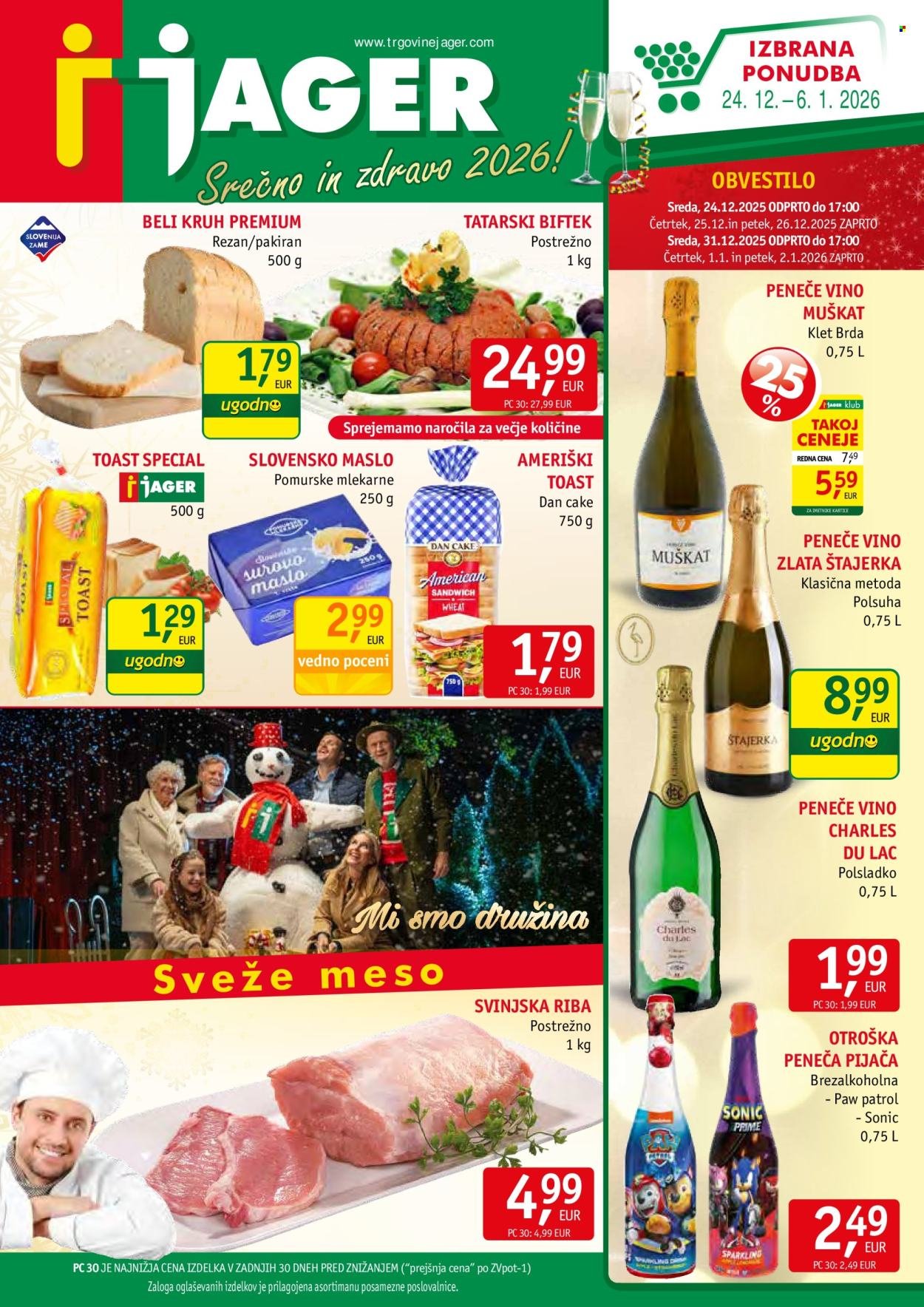 JAGER katalog - Katalog živila (2025-12-24 - 2025-12-30)