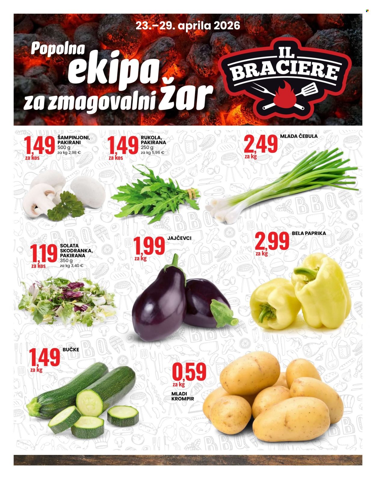 EUROSPIN katalog - Popolna ekipa za zmagovalni žar (2026-04-23 - 2026-04-29)