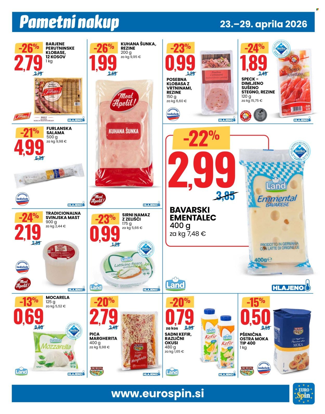 EUROSPIN katalog - Popolna ekipa za zmagovalni žar (2026-04-23 - 2026-04-29)
