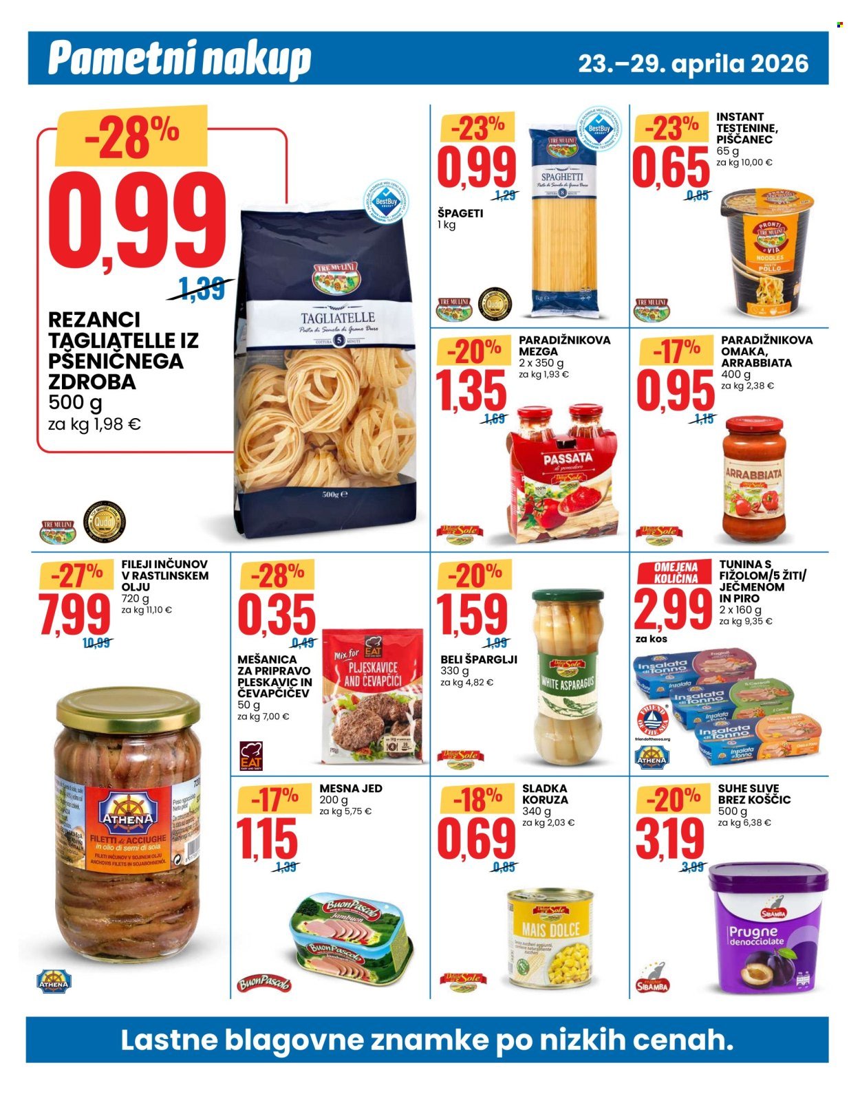 EUROSPIN katalog - Popolna ekipa za zmagovalni žar (2026-04-23 - 2026-04-29)