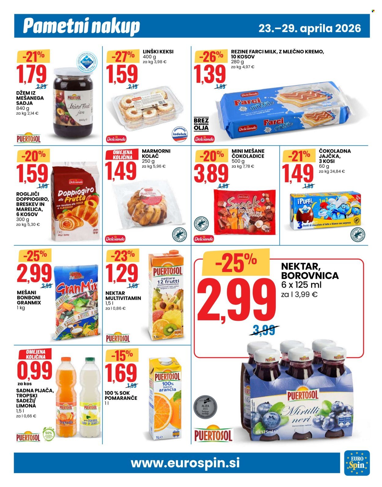 EUROSPIN katalog - Popolna ekipa za zmagovalni žar (2026-04-23 - 2026-04-29)